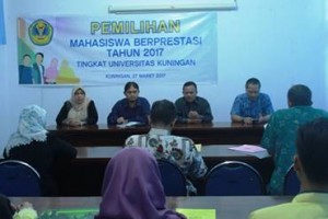 Seleksi mahasiswa Uniku  berprestasi